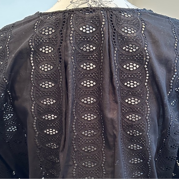 Oscar de la Renta Cotton Blouse - Picture 6 of 8